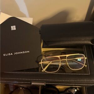 Elisa Johnson Gold-Toned Women's Glasses